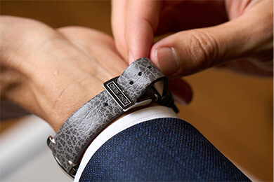 Photo of leather strap