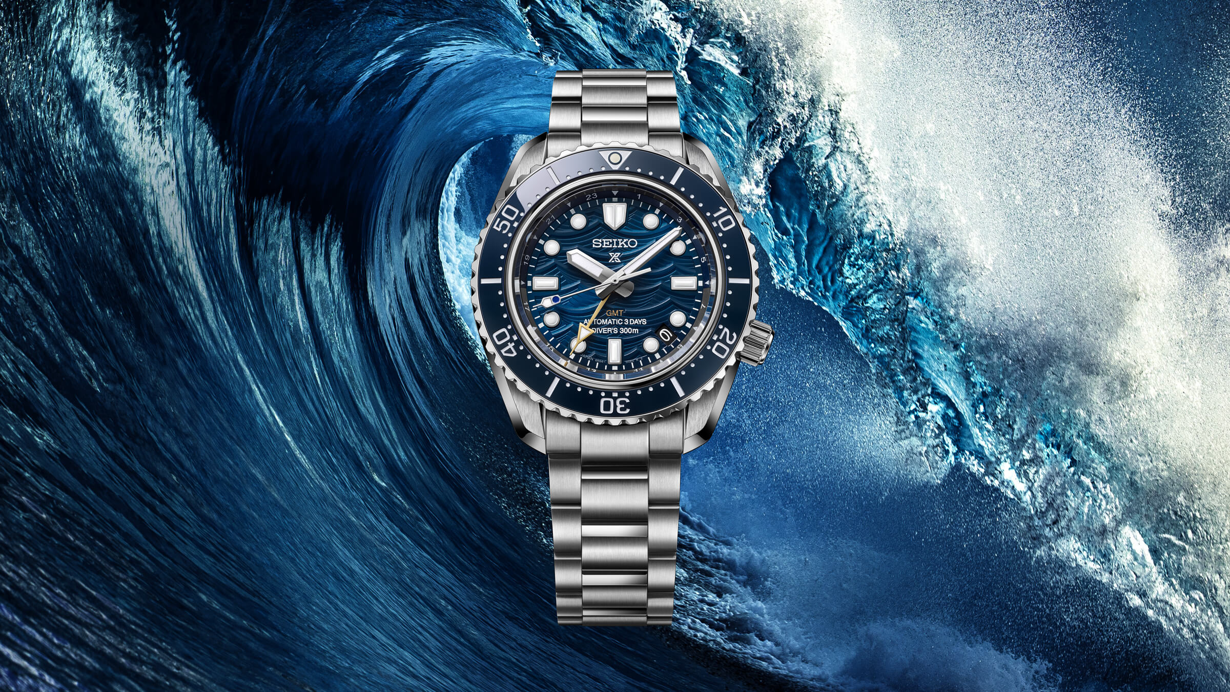 Seiko Prospex 1968 Heritage Diver’s GMT Watch Seiko Diver’s Watch 60th Anniversary Limited Edition